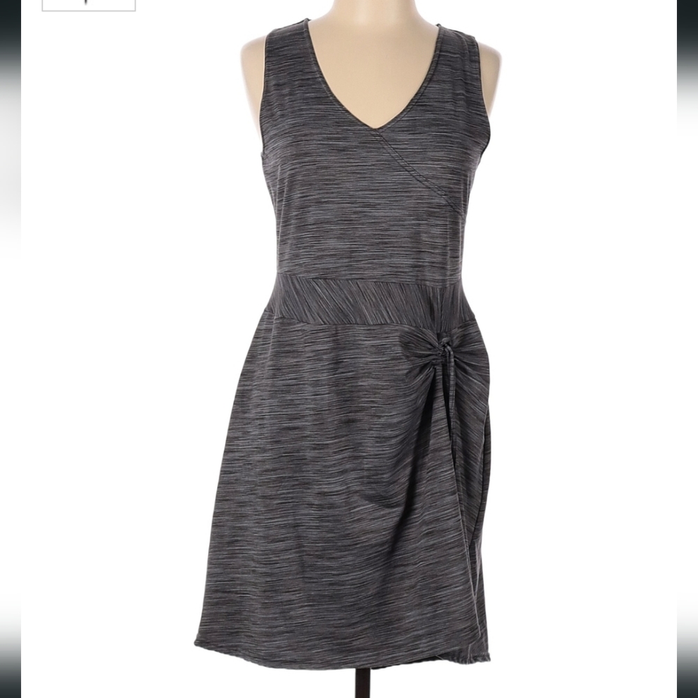 Gray racerback dress